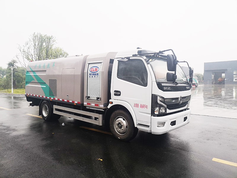 4方東風純電動護欄清洗車CL5090GQXBEV